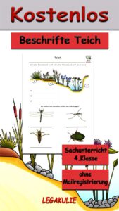 Beschrifte Teich