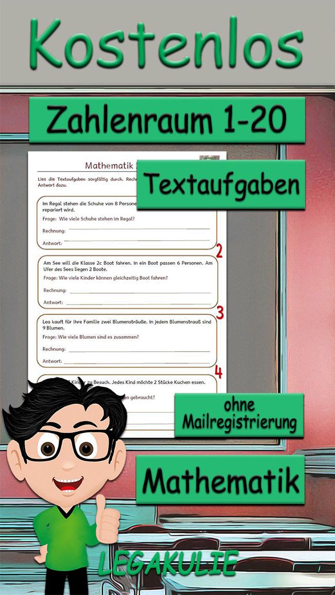 Textaufgaben 2.Klasse