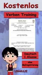 Verben Training 1.Klasse