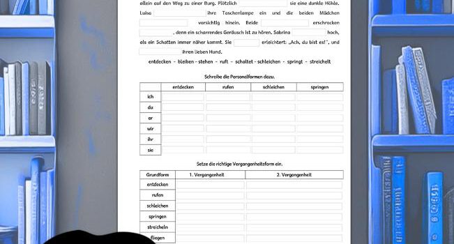 Verben Training 4.Klasse