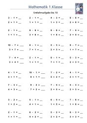 Zahlenraum 10 Umkehraufgaben Legakulie