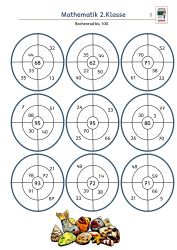 Kostenlos Rechenrad 100 interaktiv Legakulie