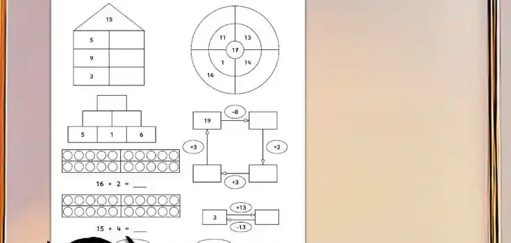 Addition 20 Arbeitsblatt Addition Zahlenraum 20 - Kostenloses Unterrichtsmaterial von Legakulie.info