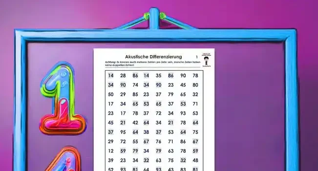 Zahl doppelt gehört Akustische Differenzierung - Kostenlos von Legakulie.info