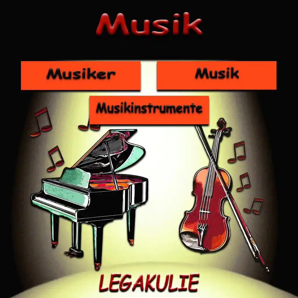 Musikinstrumente Musiker Musik - Kostenloses Unterrichtsmaterial von Legakulie.info