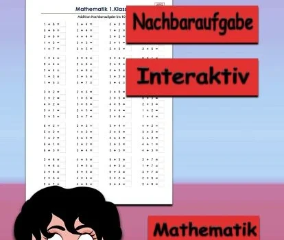 Nachbaraufgabe Zahlenraum 10 Klasse 1 - Kostenloses Unterrichtsmaterial von Legakulie.info