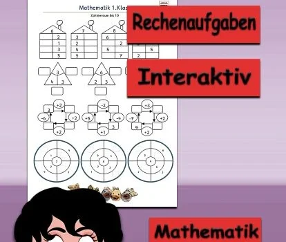 Rechenaufgaben Zahlenraum 10 Klasse 1 - Kostenloses Unterrichtsmaterial von Legakulie.info