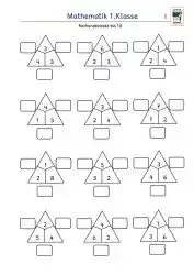 Rechendreiecke Z10 Klasse1 - Kostenlos von Legakulie.info