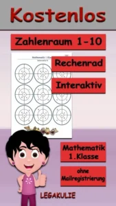 Rechenrad Zahlenraum 10 Klasse 1 - Kostenloses Unterrichtsmaterial von Legakulie.info