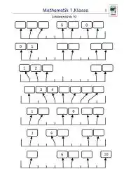 Zahlenstrahl Klasse1 - Kostenlos von Legakulie.info
