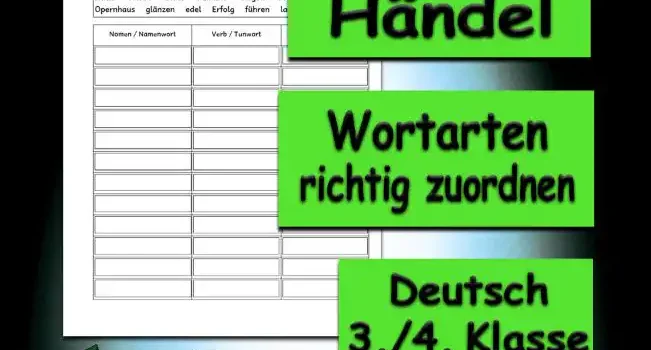 Lernwörter Händel 3./4.Klasse Musik - Kostenlos von Legakulie.info
