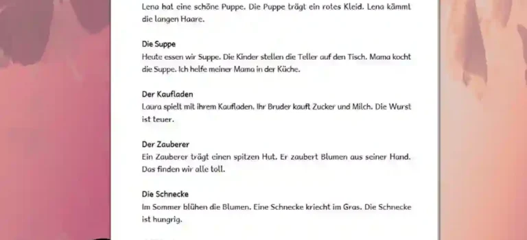 Arbeitsblatt Artikel markieren Klasse 1 - Kostenloses Unterrichtsmaterial von Legakulie.info.