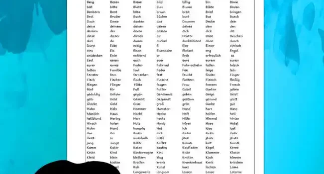 Arbeitsblatt Lernwörter Alphabetisch Klasse 1 - Kostenloses Unterrichtsmaterial von Legakulie.info.