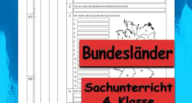 Übungsfragen Bundesländer Arbeitsblatt Übungsfragen Bundesländer - Kostenloses Unterrichtsmaterial von Legakulie.info.