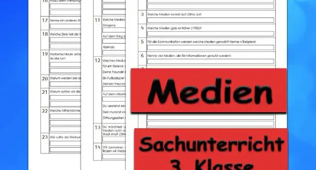 Übungsfragen Medien Arbeitsblatt Übungsfragen Medien - Kostenloses Unterrichtsmaterial von Legakulie.info.